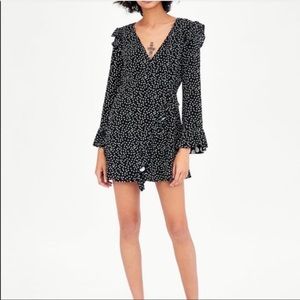 ZARA polka dot romper